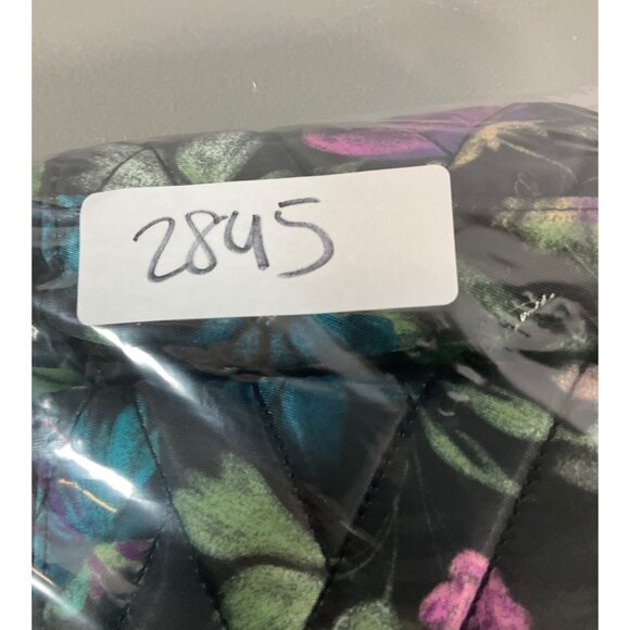 Lug Soprano Bloom RFID Quilted Tote Bag - Floral Black, Unisex, Lead Safe - Picture 8 of 8